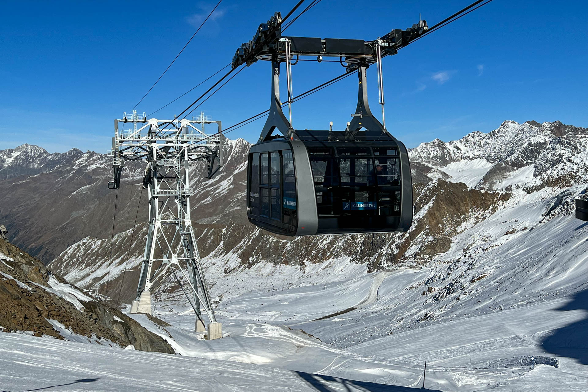 Galeria: Lodowiec Kaunertal - październik 2021